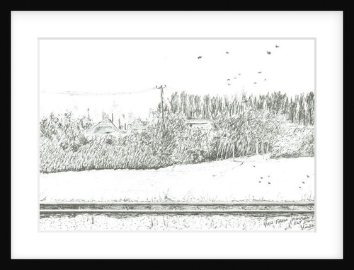 Ely station view from platform 3, 2005 by Vincent Alexander Booth