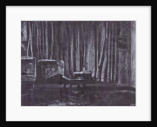 Curtains by candle light, 1997 by Vincent Alexander Booth