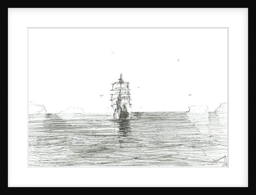 Terra Nova under sail, 2008 by Vincent Alexander Booth