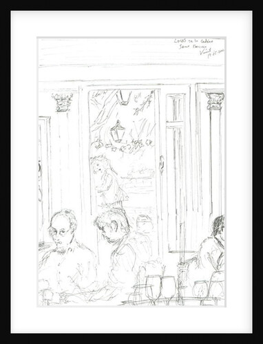 St Emilion Restaurant, 2015 by Vincent Alexander Booth