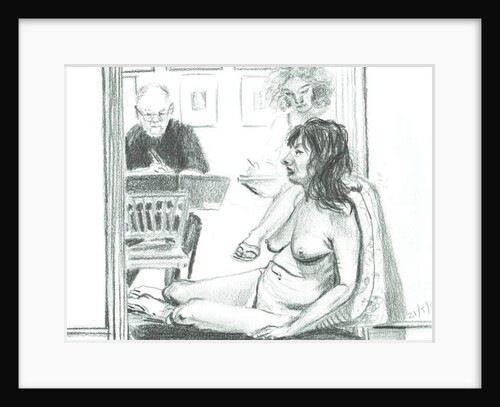 Evening model later, 2012 by Vincent Alexander Booth