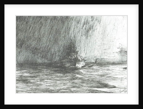 Tirpitz in Arctic waters 1943, 2009 by Vincent Alexander Booth