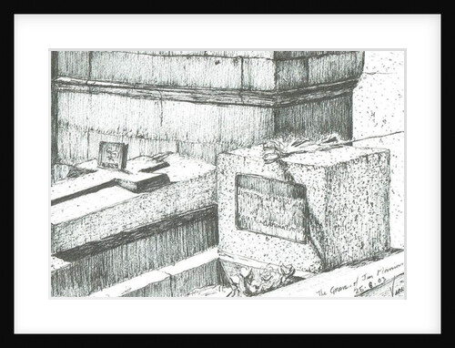 The grave of Jim Morrison Paris, 2003 by Vincent Alexander Booth