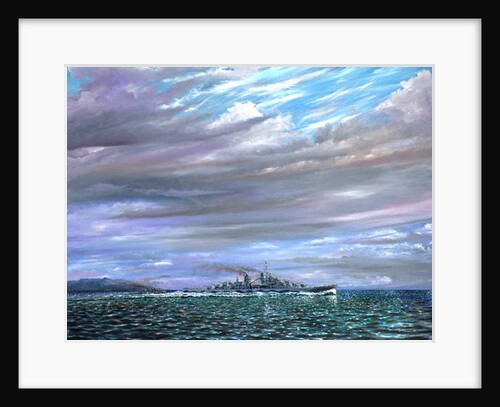 USS Juneau Guardalcanal 1942, 2019 by Vincent Alexander Booth