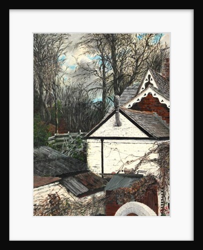 A Haunted Hill Mold Wales, 1990 by Vincent Alexander Booth