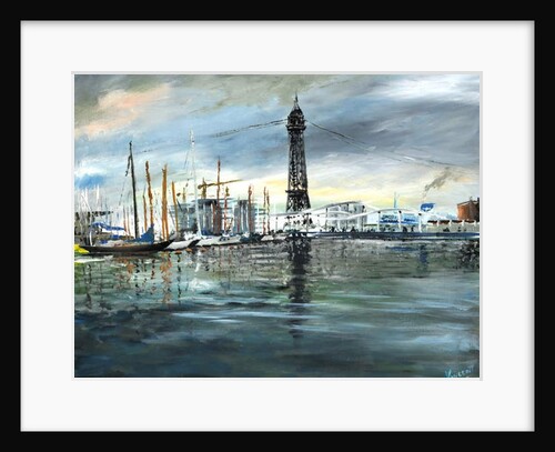 Barcelona boats, 1995 by Vincent Alexander Booth