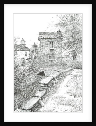 Bridge House Ambleside, 2019, by Vincent Alexander Booth