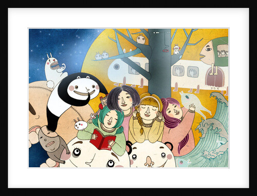 Bed time Story, 2013 by Yoyo Zhao