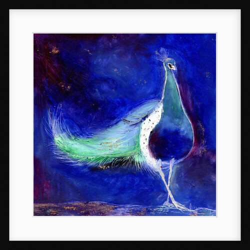 Peacock Blue, 2013 by Nancy Moniz Charalambous