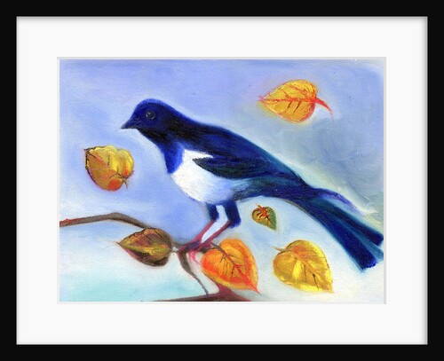 Autumn Magpie, 2012 by Nancy Moniz Charalambous