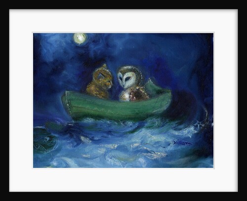 The Owl and the Pussycat, 2014 by Nancy Moniz Charalambous