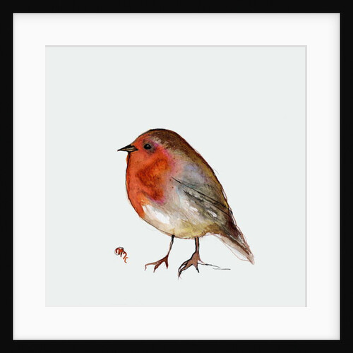 Fat Robin, 2017 by Nancy Moniz Charalambous