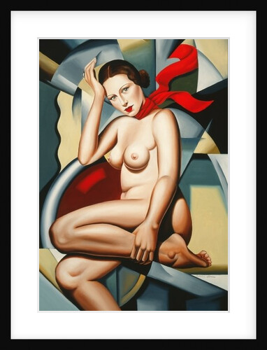 Orange Scarf by Catherine Abel