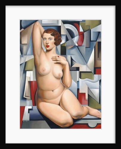 Seated Cubist Nude, 2003 by Catherine Abel