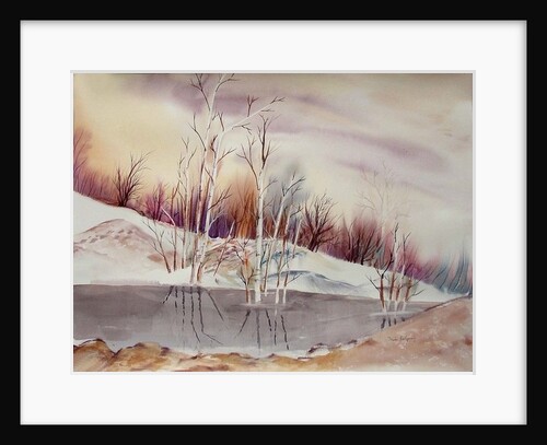 Still Water with Trees by Neela Pushparaj