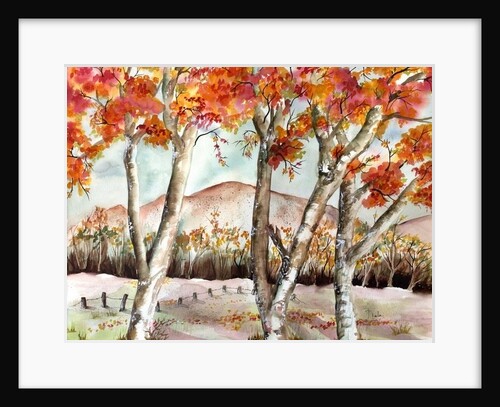 Red Trees, 1998 by Neela Pushparaj