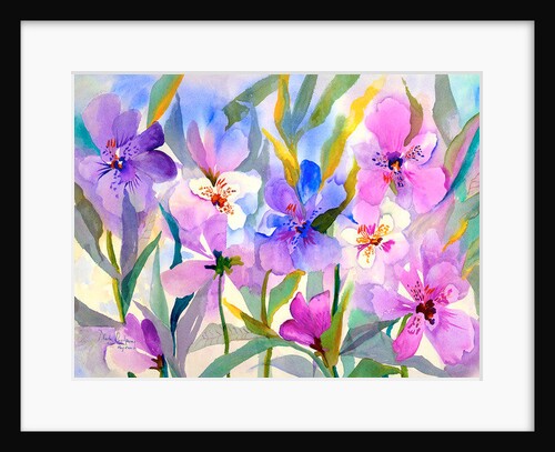 Iris Fields by Neela Pushparaj