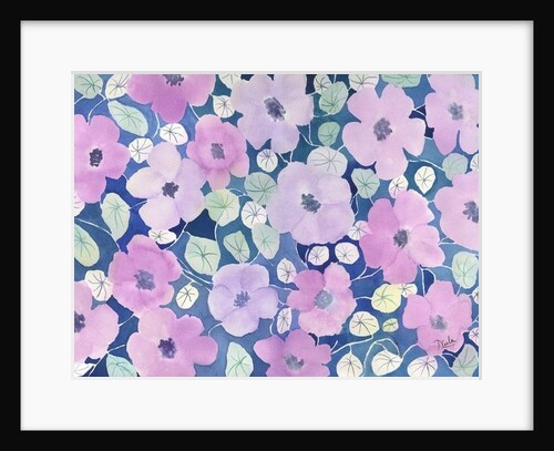 flowers in pink, 2002 by Neela Pushparaj