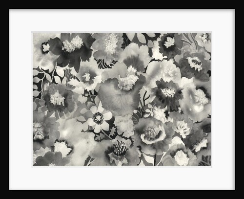 floral in black and white, 1998 by Neela Pushparaj