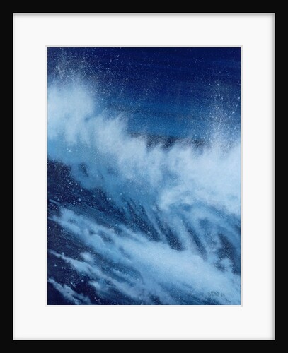 Large Waves Breaking, 1989 by Alan Byrne