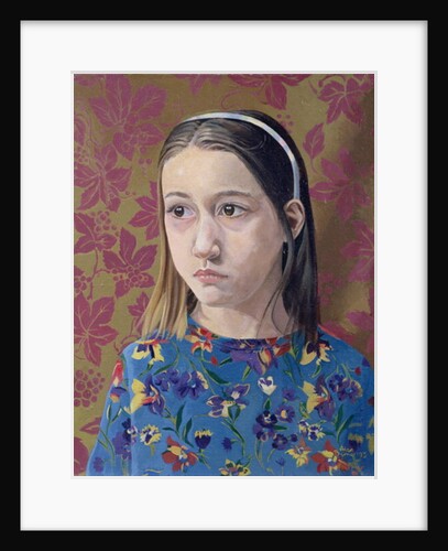 Painting of a Young Girl, 1993 by Alan Byrne