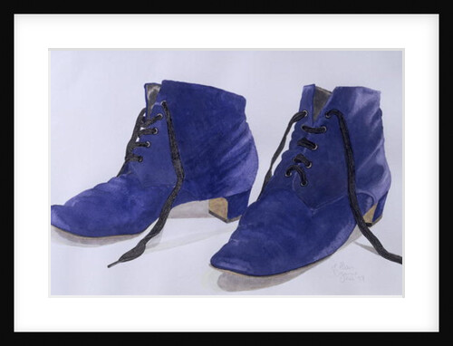 Blue Shoes, 1997 by Alan Byrne