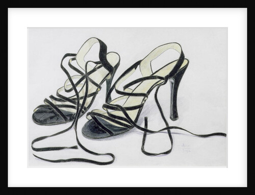 Black Strappy Shoes, 1997 by Alan Byrne