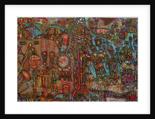 In festive mood by Wole Oyeyemi