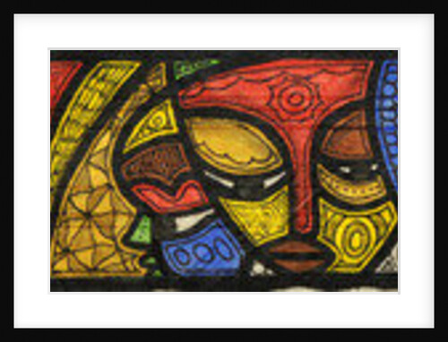 Mask, 2014 by Muktair Oladoja