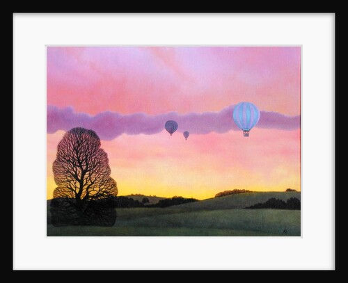 Balloon Race, 2004 by Ann Brain