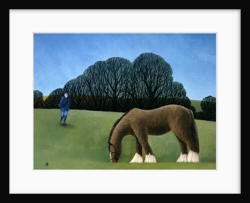 The Shire Horse, 2006 by Ann Brain