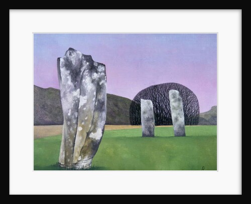 Kilmartin Stones 1, 2018 by Ann Brain