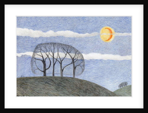 Magic Moon, 2017 by Ann Brain