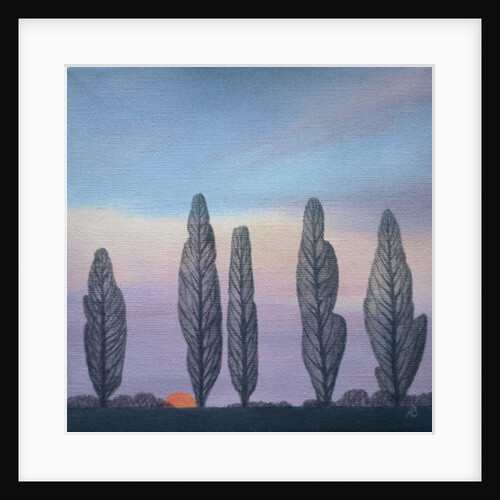 Poplars, 2003 by Ann Brain