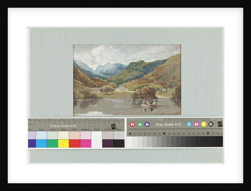 Brathay Hall, 1808 by John Harden