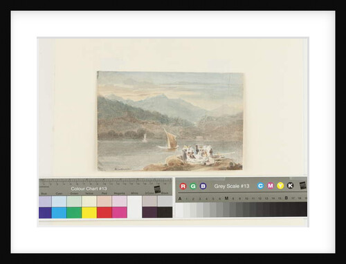 Picnic at Windermere looking towards Brathay by John Harden