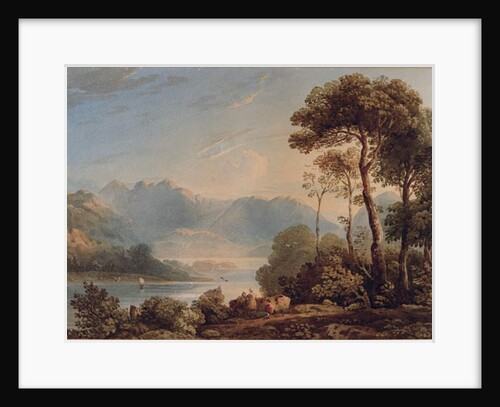 View from Grange Bridge, Borrowdale by John Varley