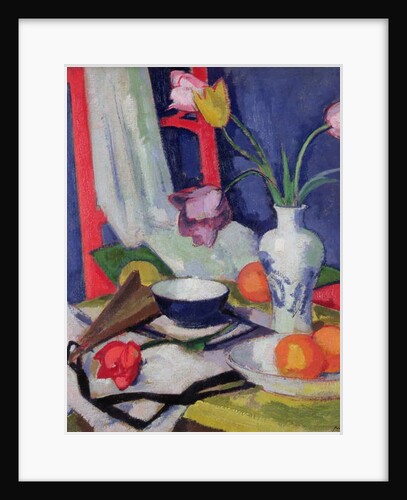 Still life with tulips, 1925 by Samuel John Peploe