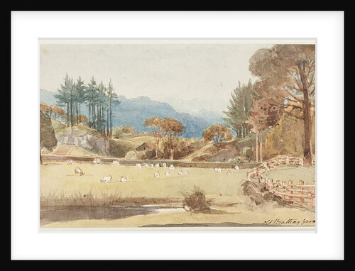 View to Langdale, Lake District, Cumbria, 1831 by John Harden