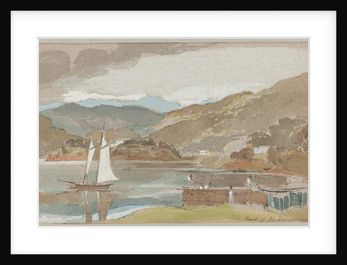 Sailing on Windermere, 1810 by John Harden