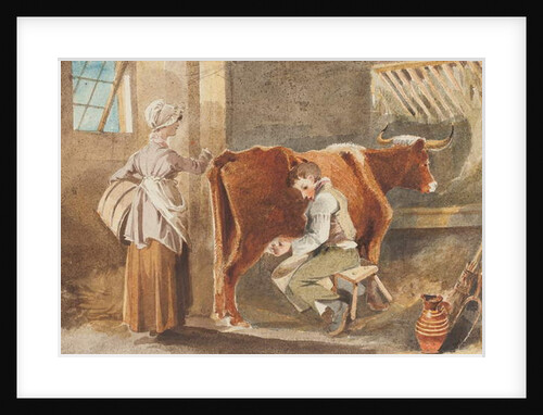 Jessy paints cows by John Harden