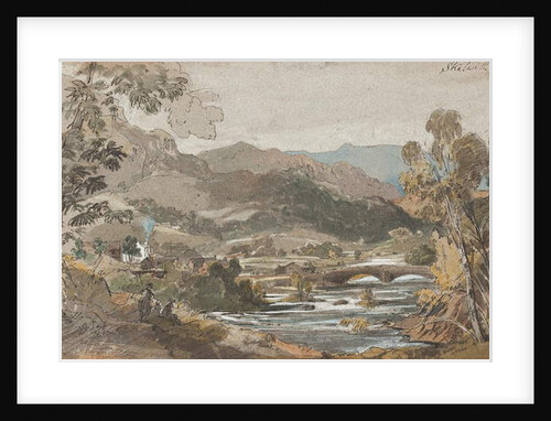 Skelwith Bridge, 1812 by John Harden