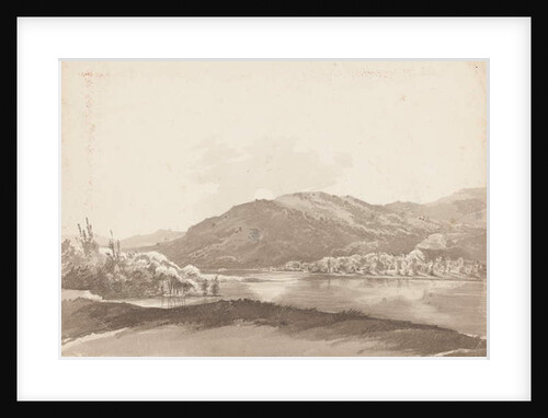 Mr Curwen’s Grecian Lodge, Lake Windermere by John Harden