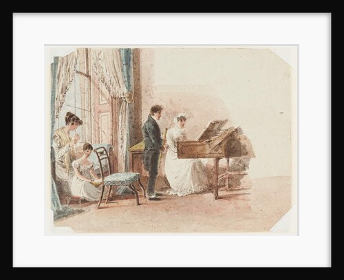 Hall interior, 1827 by John Harden