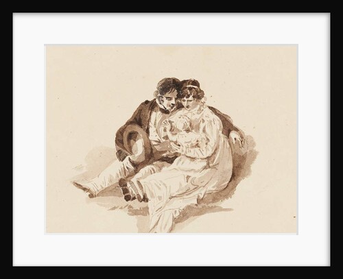 Tom & Christine with baby by John Harden