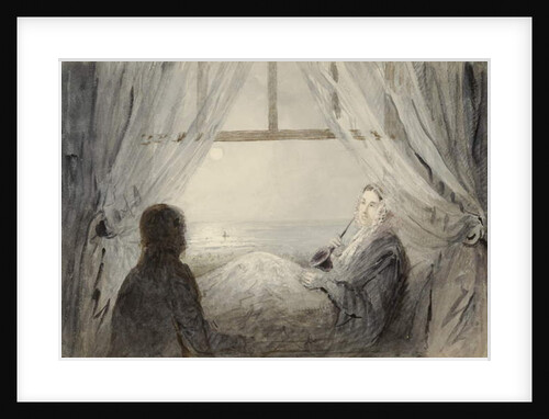 Portrait of Harriet Martineau on a Couch, 1844 by Augustus Leopold Egg