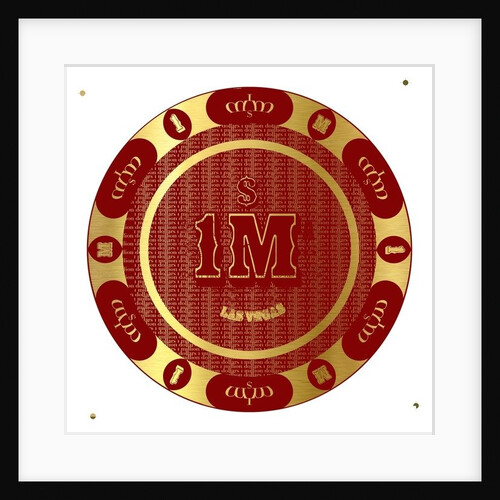 PokerChip 1M, 2015 by Francois Domain