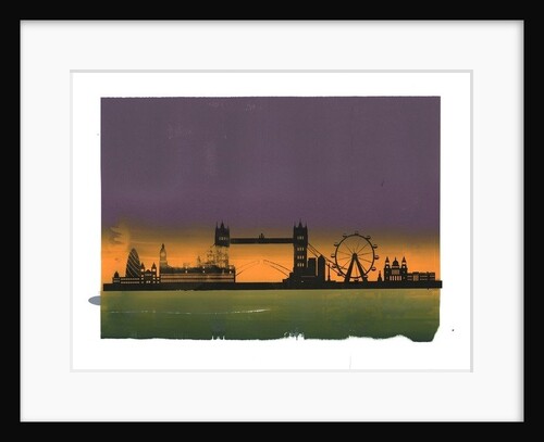 Sunset on London, 2015 by Francois Domain