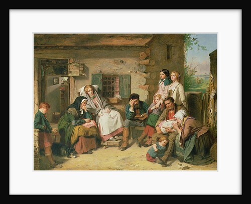 Scottish Settlers in North America by Thomas Faed
