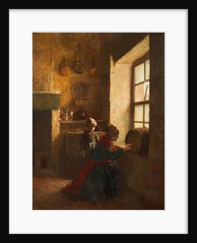 Tapping the Barrel by Pierre Edouard Frere